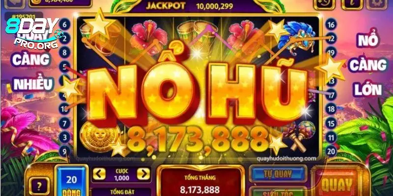 Thử tài cùng game nổ hũ